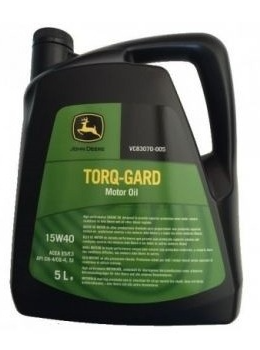 JOHN DEERE TORQ-GARD Aceite de motor 15w40 ACEA E5/E3 API CH-4/CG-4, SJ 5L