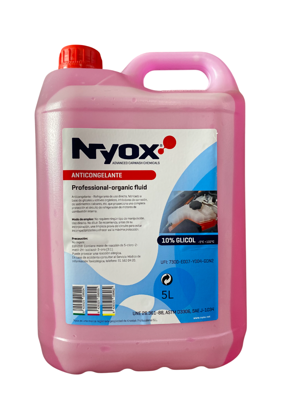Anticongelante 10% 5L