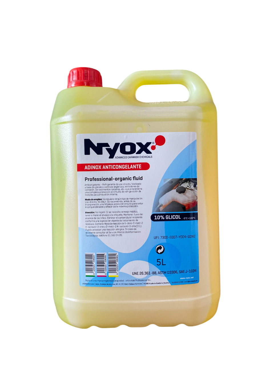 Anticongelante 10% 5L