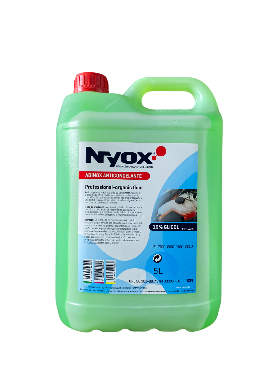 Anticongelante 10% 5L